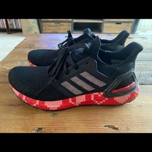 Women’s Ultraboost 20W, blk, sz 9 running shoes